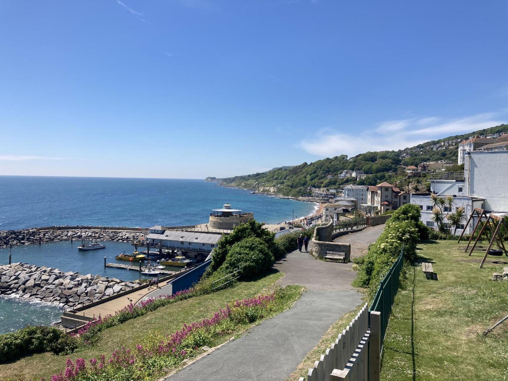 Apartament Flat 2, 1 Alexandra Gardens Ventnor Zewnętrze zdjęcie